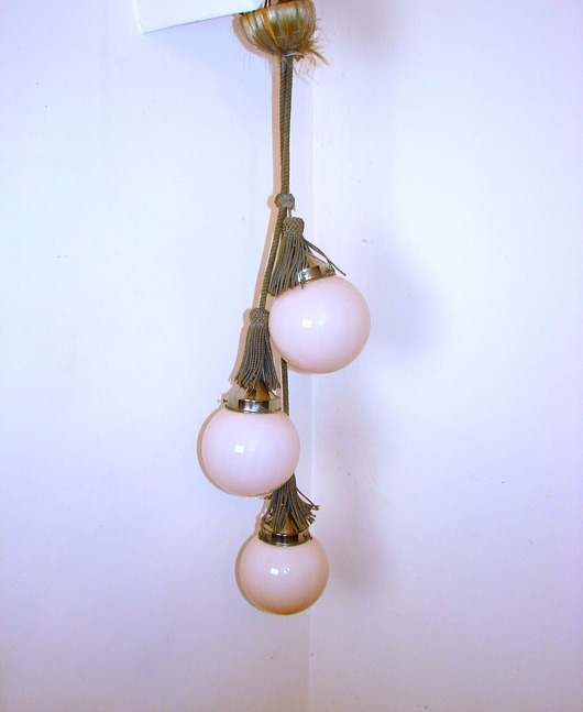 lampy wiszące Żyrandol Art deco, lata 20