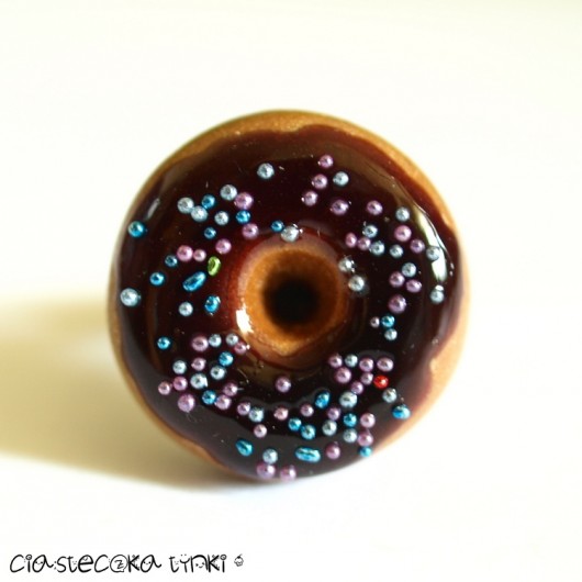 pierścionek donut ciasteczkatynki