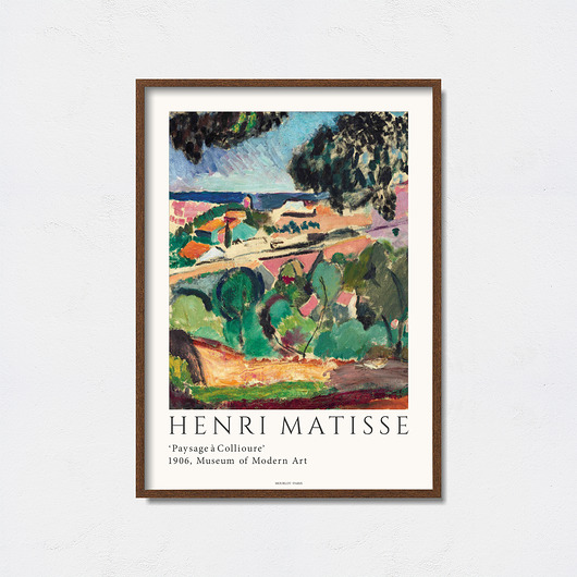 Henri Matisse plakat do wystawy Pas De LArt