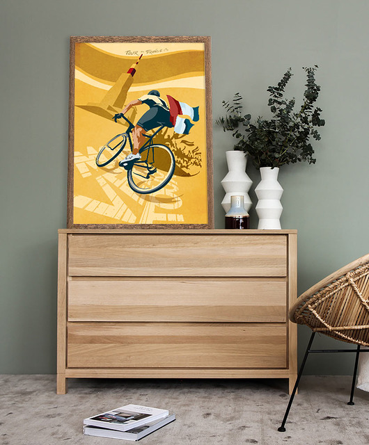 plakaty Tour de France plakat - wyścig kolarski