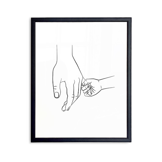 obrazy i plakaty do pokoju dziecięcego Dotyk Miłości No. 1