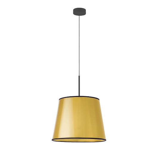 lampy wiszące Złota lampa wisząca w stylu glamour SARI MIRROR