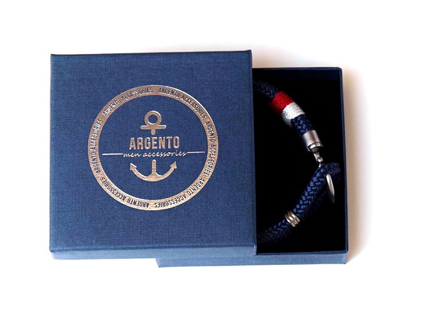 biżuteria męska Męska bransoleta kotwica