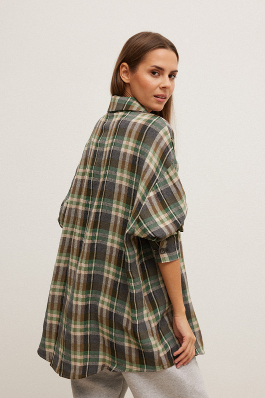 koszule damskie  Koszula w kratę frida