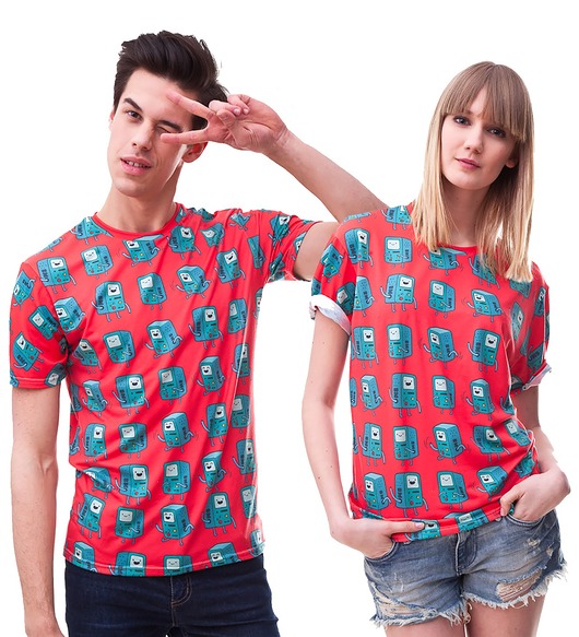 T-shirt bmo red Mr Gugu Miss Go