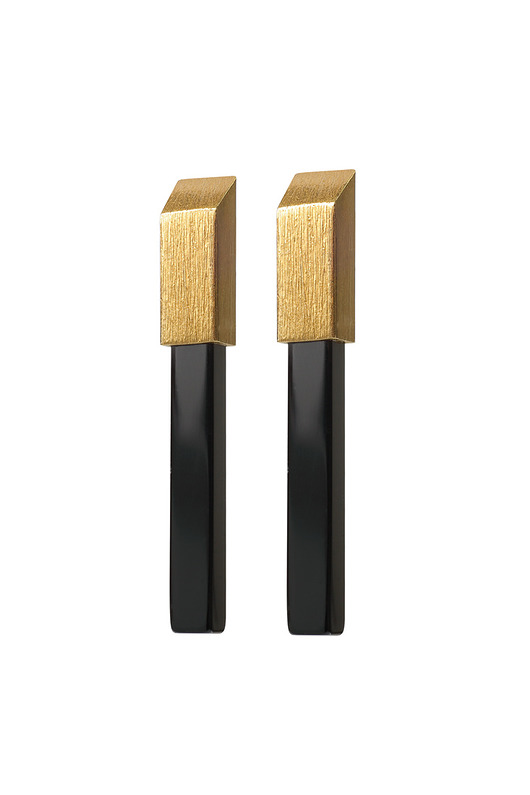 kolczyki pozłacane Kolczyki pozłacane z kolekcji EDGY/ ROYAL