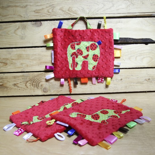 Przytulaczek - szeleścik. Minky and Cotton