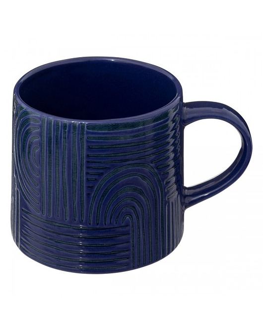 kubki Kubek Ceramiczny Solo Granatowy 380 ml