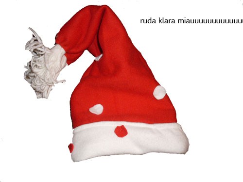 mikołajowa czapka dla twojego niejadka ruda klara