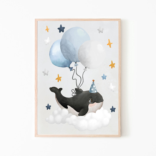 obrazy i plakaty do pokoju dziecięcego PLAKAT, OBRAZEK TINY WORLD  nr.14