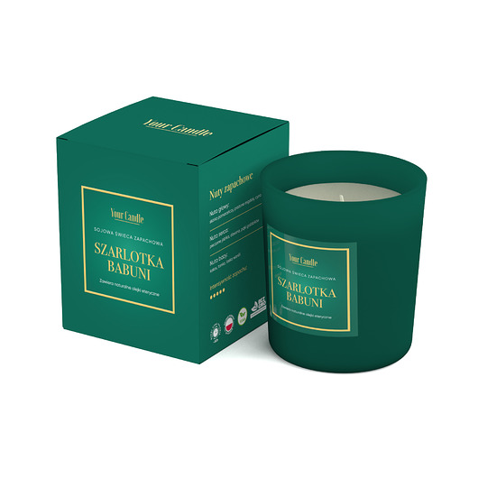 świece zapachowe Świeca zapachowa Sojowa Szarlotka Babuni 210 ml - Your Candle