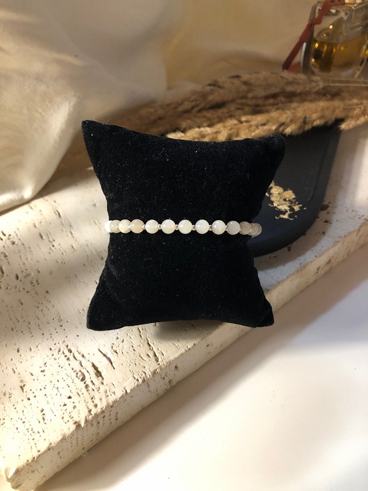 bransoletki z kamieni naturalnych Bransoletka jadeit brzoskwiniowy