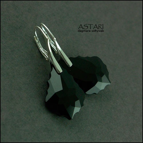 kryształ SWAROVSKI BAROQUE - JET Astari