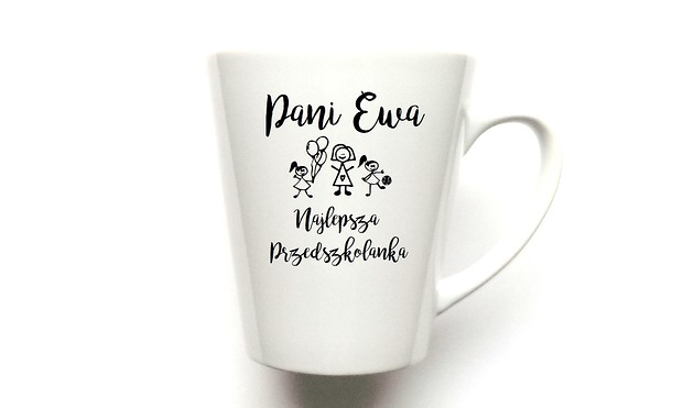 Kubek Latte PRZEDSZKOLANKA FarrowDesign