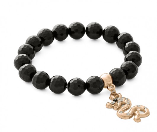 Black onyx with dragon pendant Lavoga