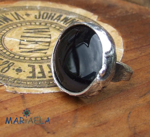 CZARNY ONYKS PROSTY MARIAELA