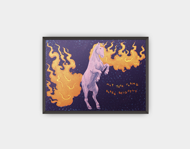 plakaty Plakat Fire Horse