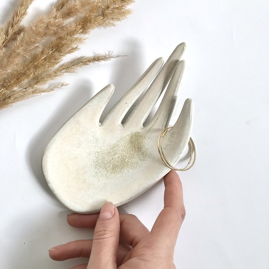 Ceramiczna Dłoń Babie Lato Maison Fragile