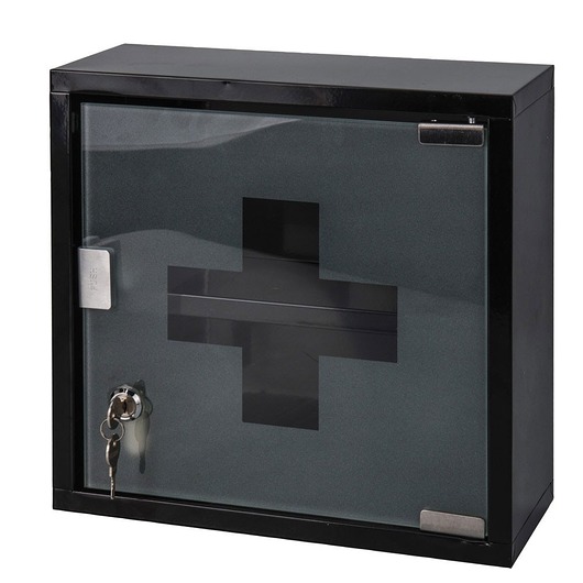 Szafka Medyczna Apteczka Black MIA home