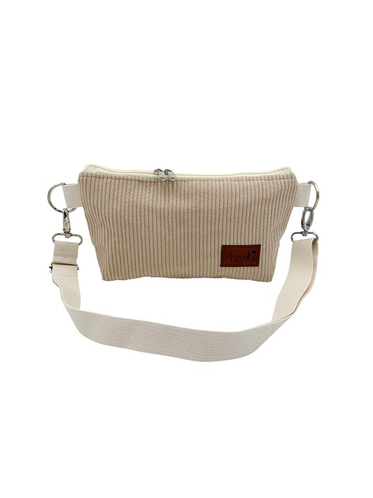 torebki mini Torebka "Beżowy" sztruks