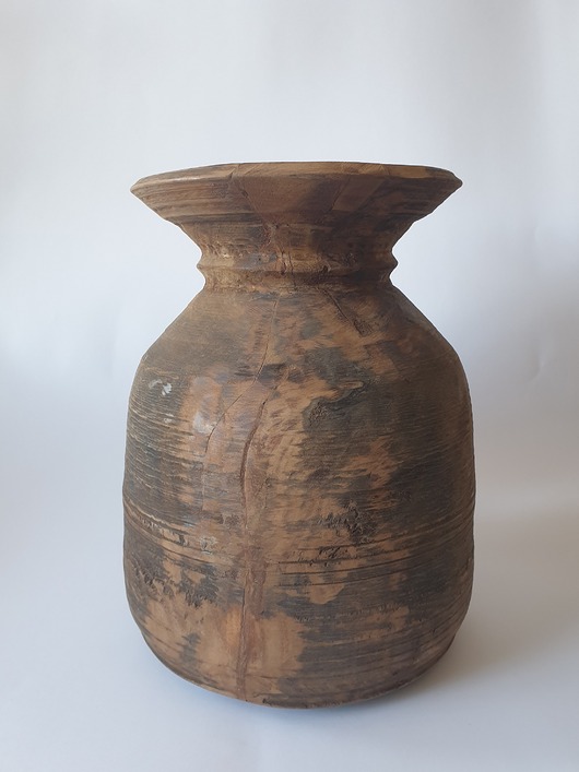 wazony Wazon drewniany vintage 26/21 cm nr.05