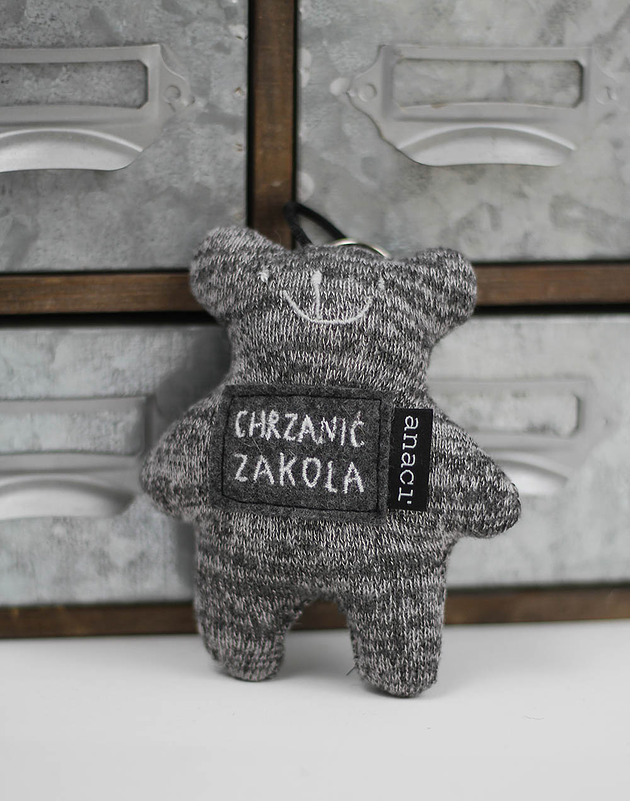 breloki dla niego Łysiejący Edek