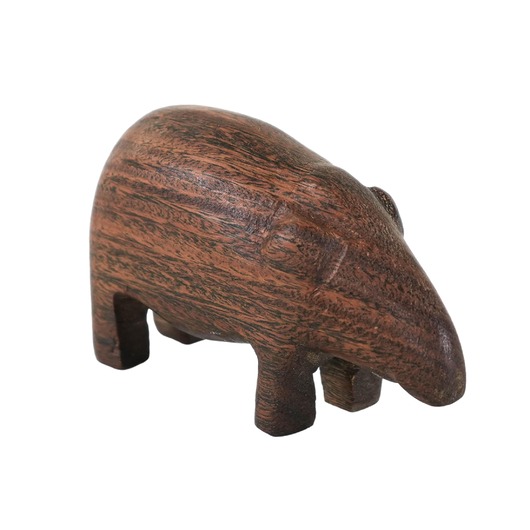 figurki i rzeźby Drewniana figurka zwierzę, duński design, lata 70, produkcja: Dania