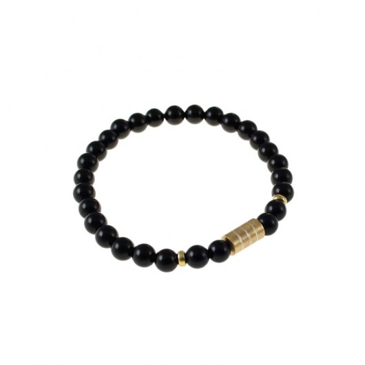 POPLAVSKY GOLDEN ONYX srebro 925 złoto onyksy POPLAVSKY