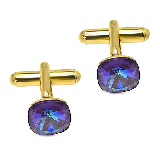 Spinki do mankietów z kryształami Swarovski MYNESS