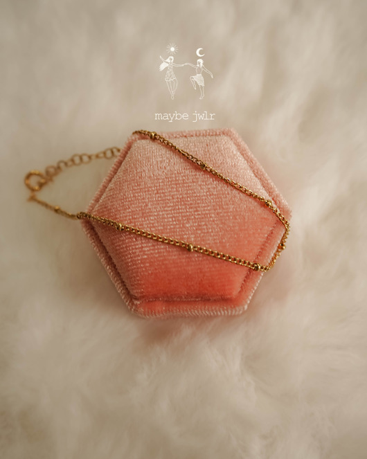 bransoletki złote Bransoletka ze złotymi kuleczkami