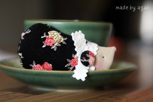 Broszka jeżyk made by agah