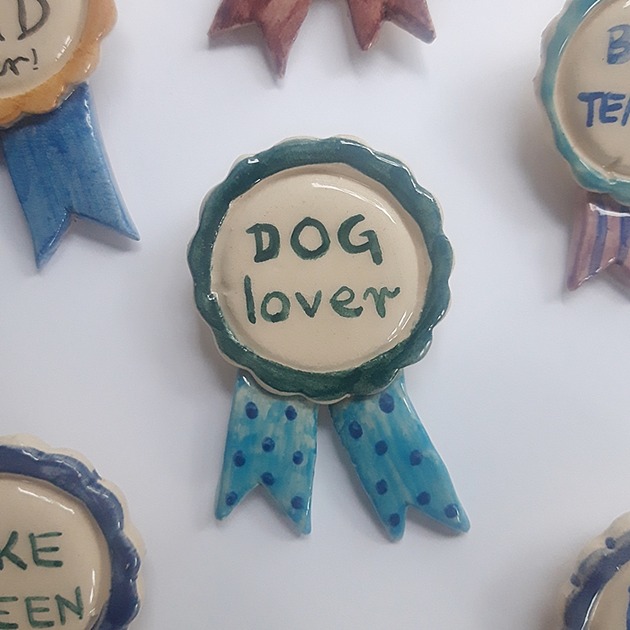broszki Order broszka DOG LOVER miłośnik psów