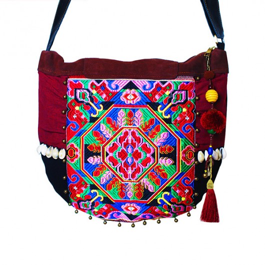 DRUNK LOVE haftowana torba Boho Bright Boho old