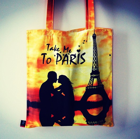 Torba Night Gold Paris Loveitshop