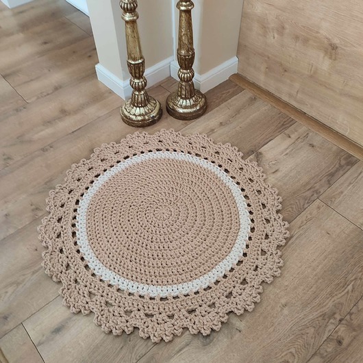 dywany Dywan ze sznurka bawełnianego 80cm