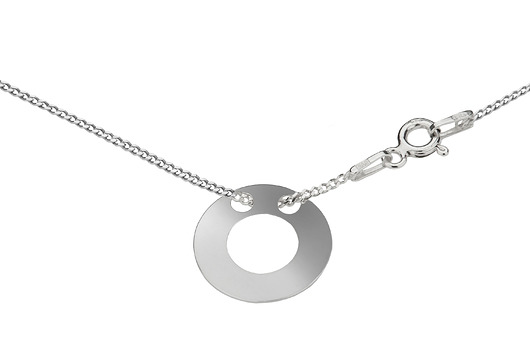 NASZYJNIK SREBRO 925 CELEBRYTKA Z KARMĄ Coccola JEWELLERY