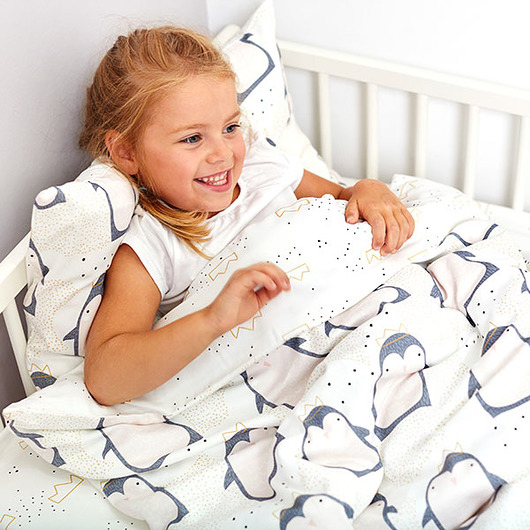 Komplet Pościeli  – Lovely Penguin Fun with Mum