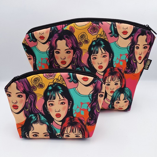 kosmetyczki Zestaw kosmetyczek k-pop