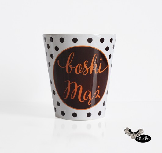 Boski Mąż, kubek latte Sowia Aleja
