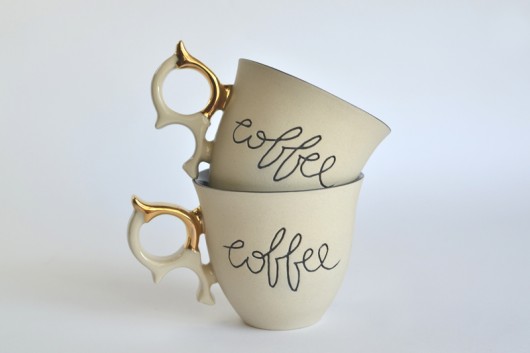 zestaw 2 filiżanek Cream coco ceramics