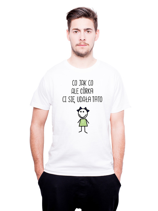 T-shirt męski dla taty (Dzień Ojca)- Córka AllbagAllprints