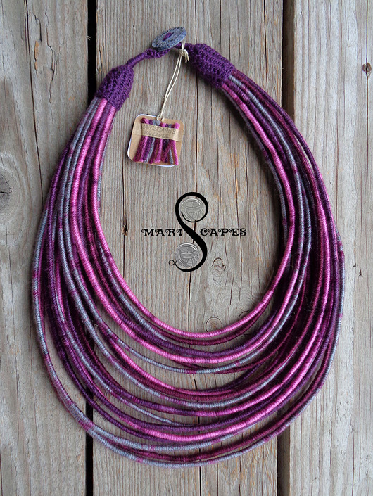 naszyjniki - inne OSTATNIA Masajka "Radiant Orchid"