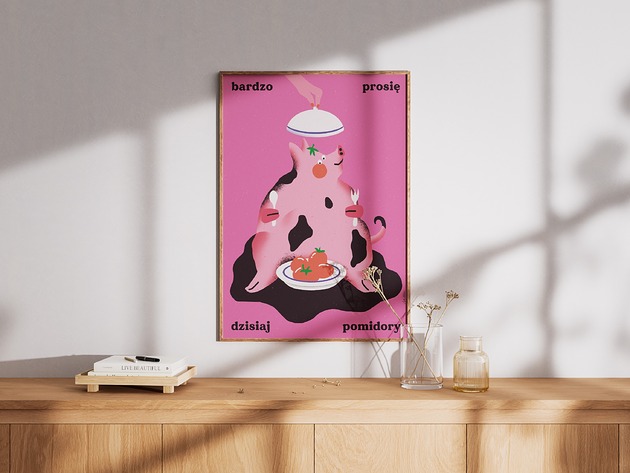 plakaty Plakat "Bardzo prosię"