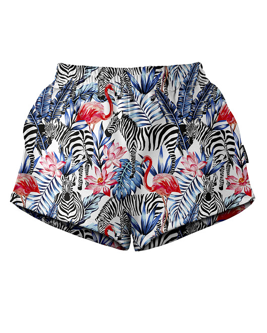 szorty damskie Shorty Spodenki Damskie DR.CROW Flaming