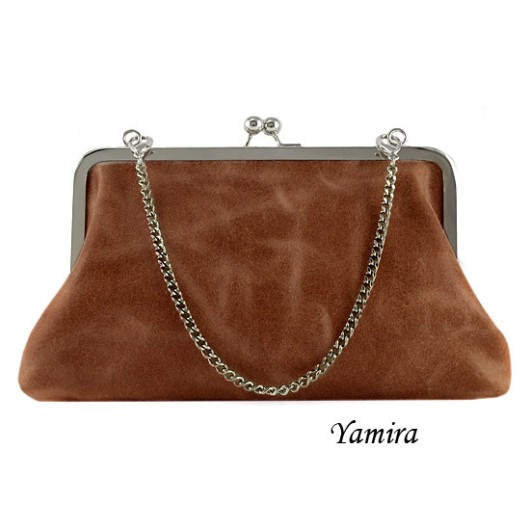 Torebka :: classic brown leather :: yamira