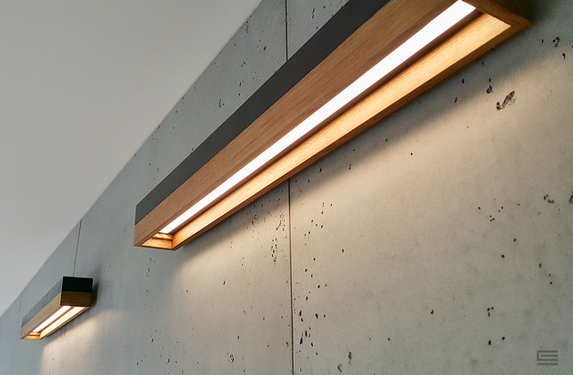 Lampa betonowa Rail 90 kinkiet MANUFAKTURA BETONU