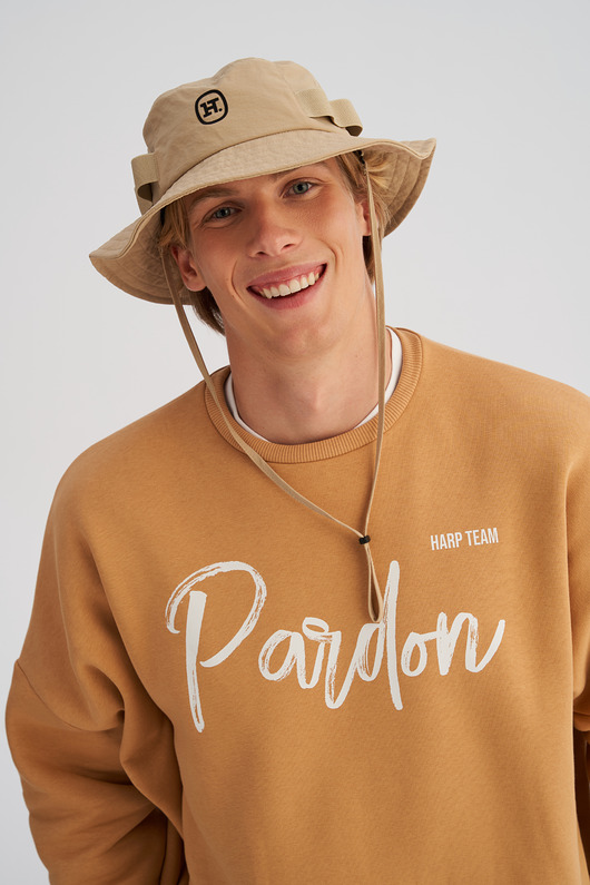 czapki i kapelusze męskie Kapelusz SAFARI beżowy