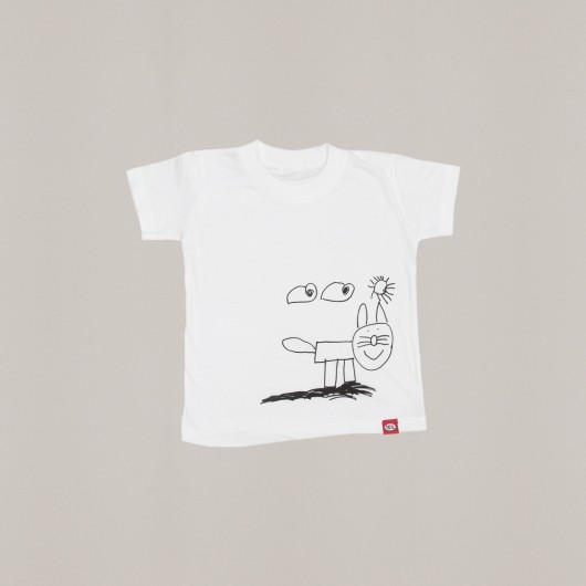 Kot / t-shirt / niebieski / size 4 familove