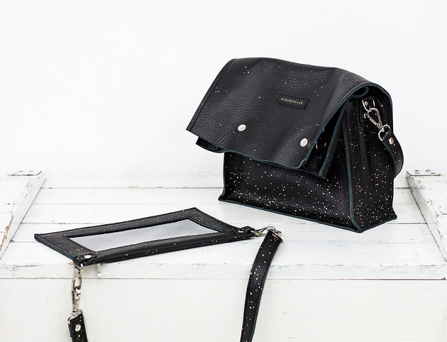 torby na ramię Boxy Bag L Night Sky - dwuczęściowa torebka