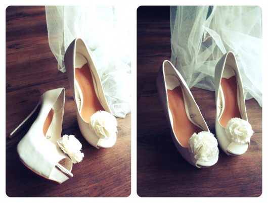 Vintage Lace Pom Pom Coquet